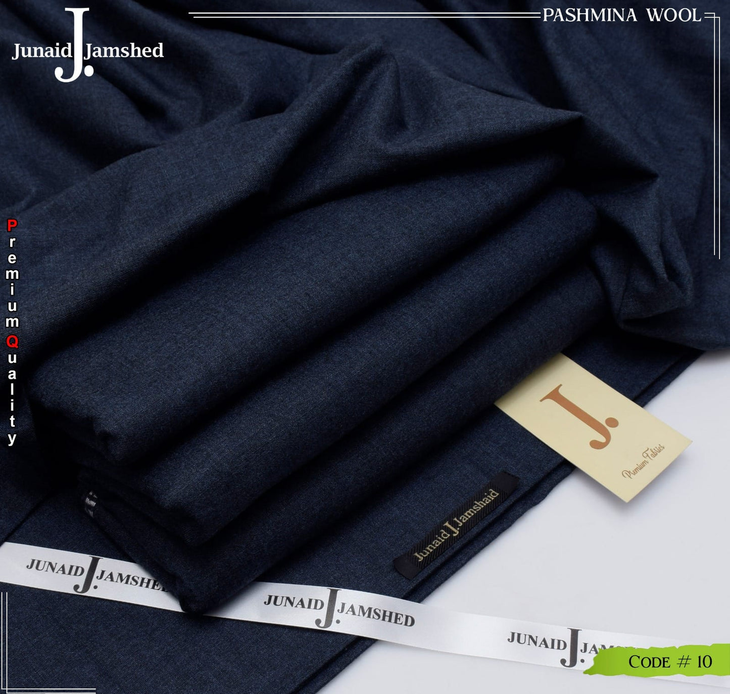 Junaid Jamshed Pashmina Wool SOFT LIGHT WOOL | Code #10