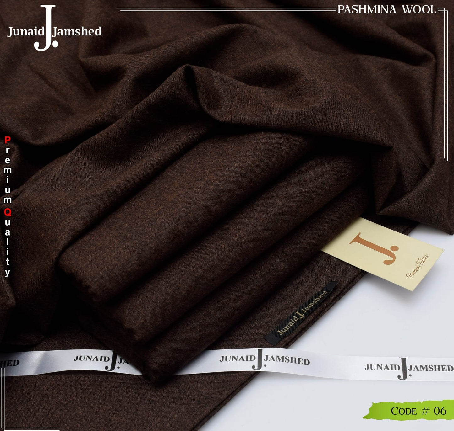 Junaid Jamshed Pashmina Wool SOFT LIGHT WOOL | Code #06