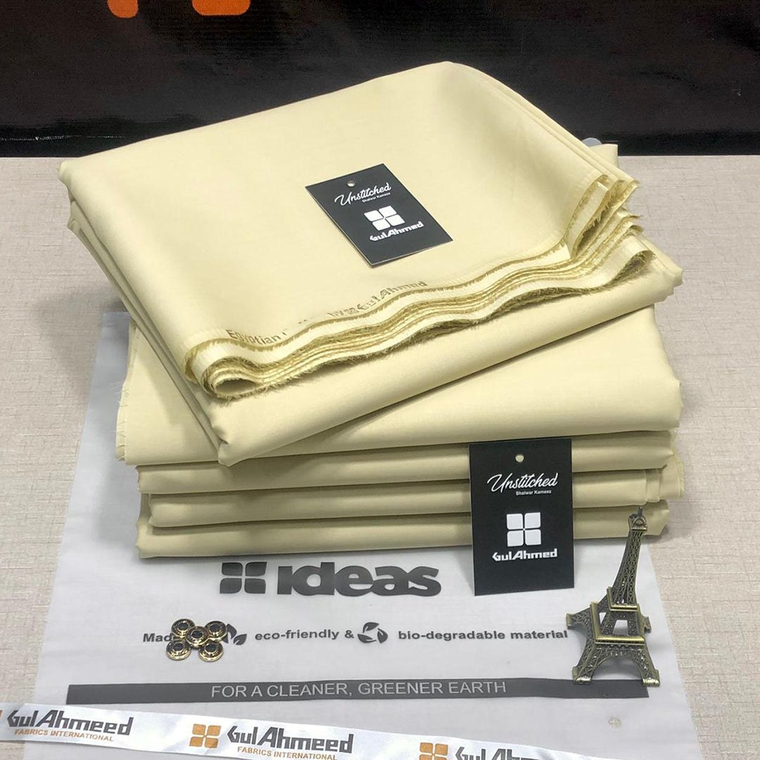 Gul Ahmed Premium Wash & Wear - Light Beige