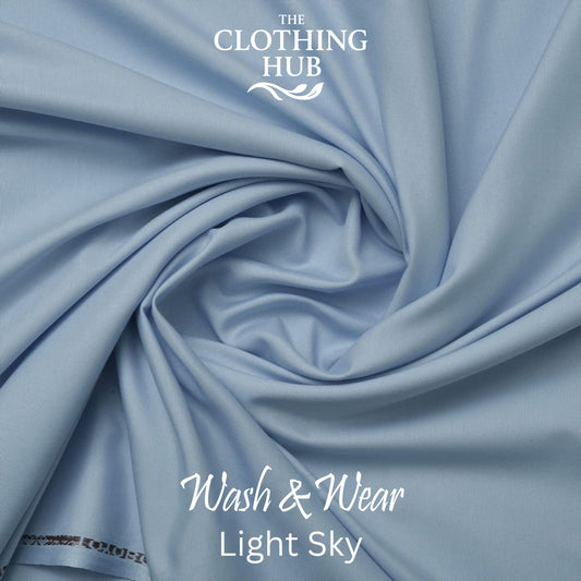 Classic Men’s Wash & Wear Boski – Light Sky