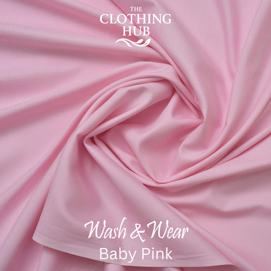 Classic Men’s Wash & Wear Boski – Baby Pink