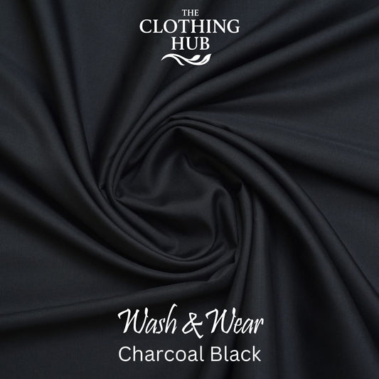 Classic Men’s Wash & Wear Boski – Charcoal Black