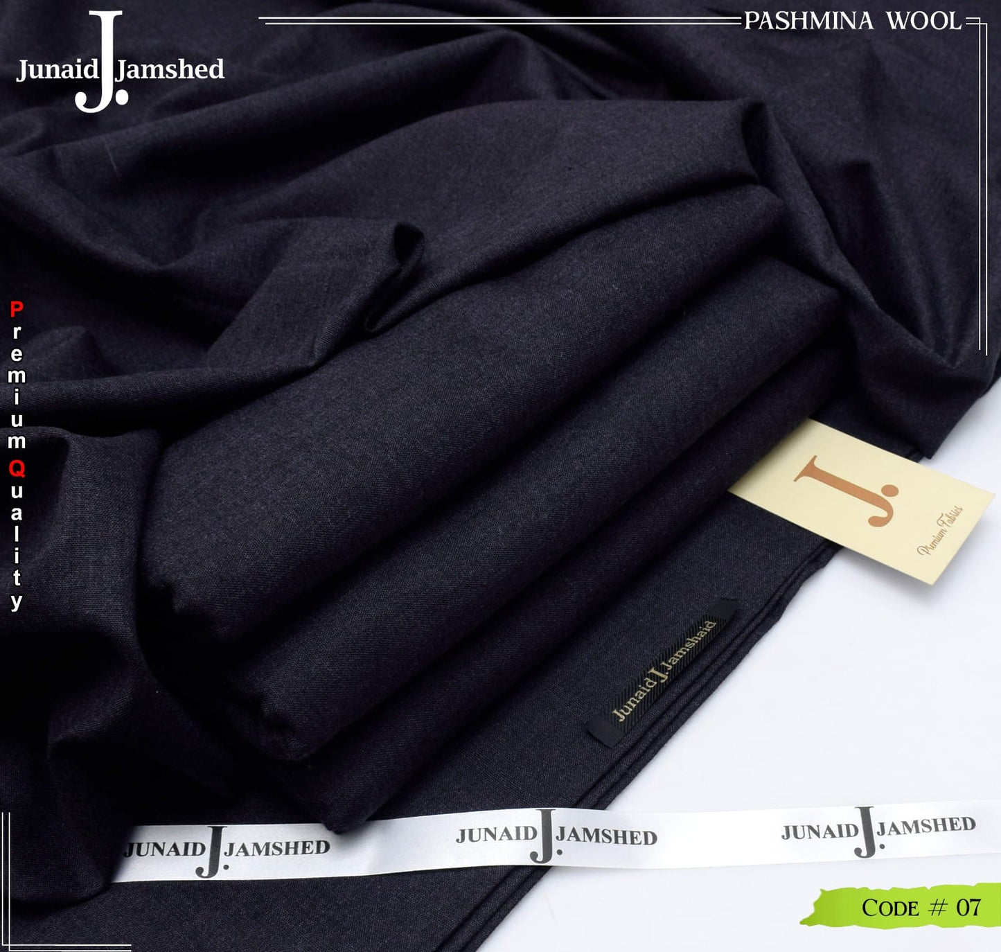 Junaid Jamshed Pashmina Wool SOFT LIGHT WOOL | Code #07