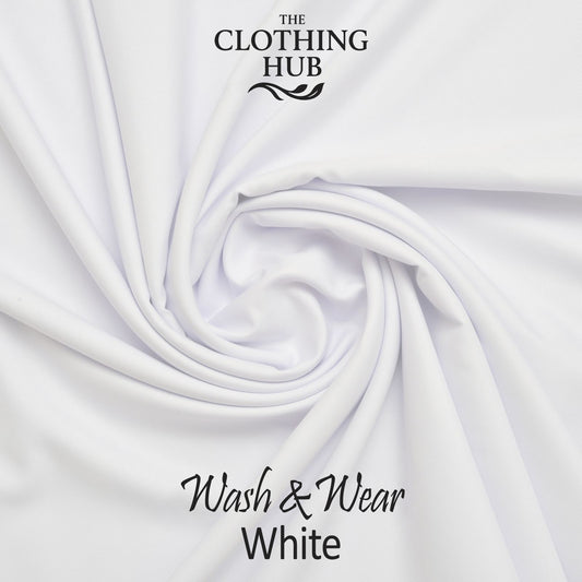 Classic Men’s Wash & Wear Boski – Pure White