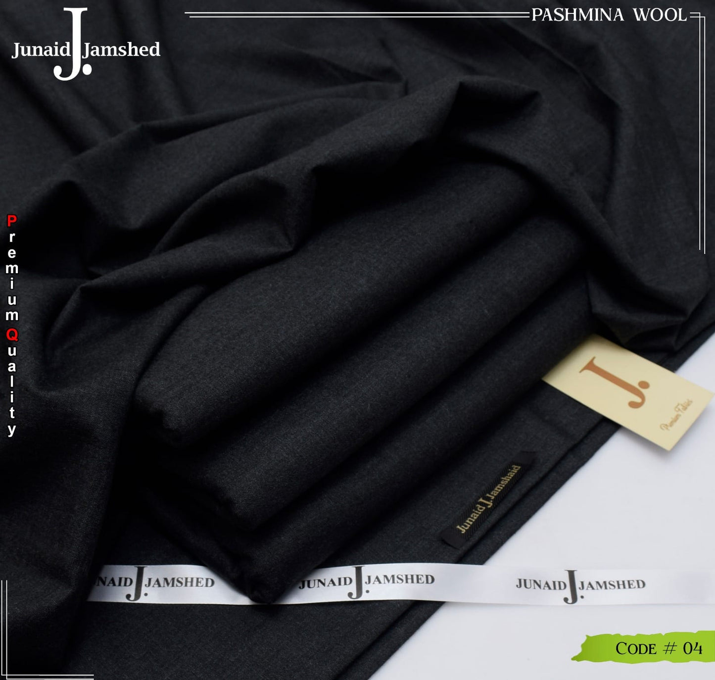 Junaid Jamshed Pashmina Wool SOFT LIGHT WOOL | Code #04