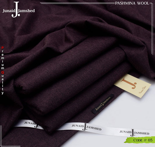 Junaid Jamshed Pashmina Wool SOFT LIGHT WOOL | Code #05