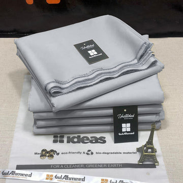 Gul Ahmed Premium Wash & Wear - Ash Light Grey