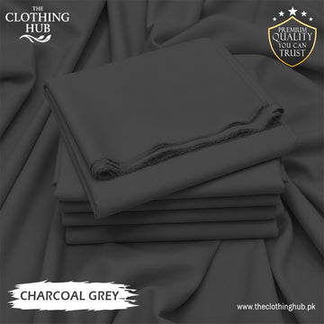 Ideas Wash & Wear Suit Fabric – Charcoal Grey