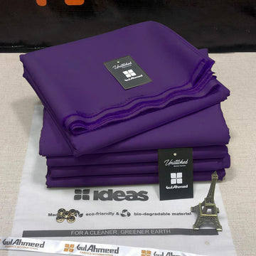 Gul Ahmed Premium Wash & Wear - Dark Purple