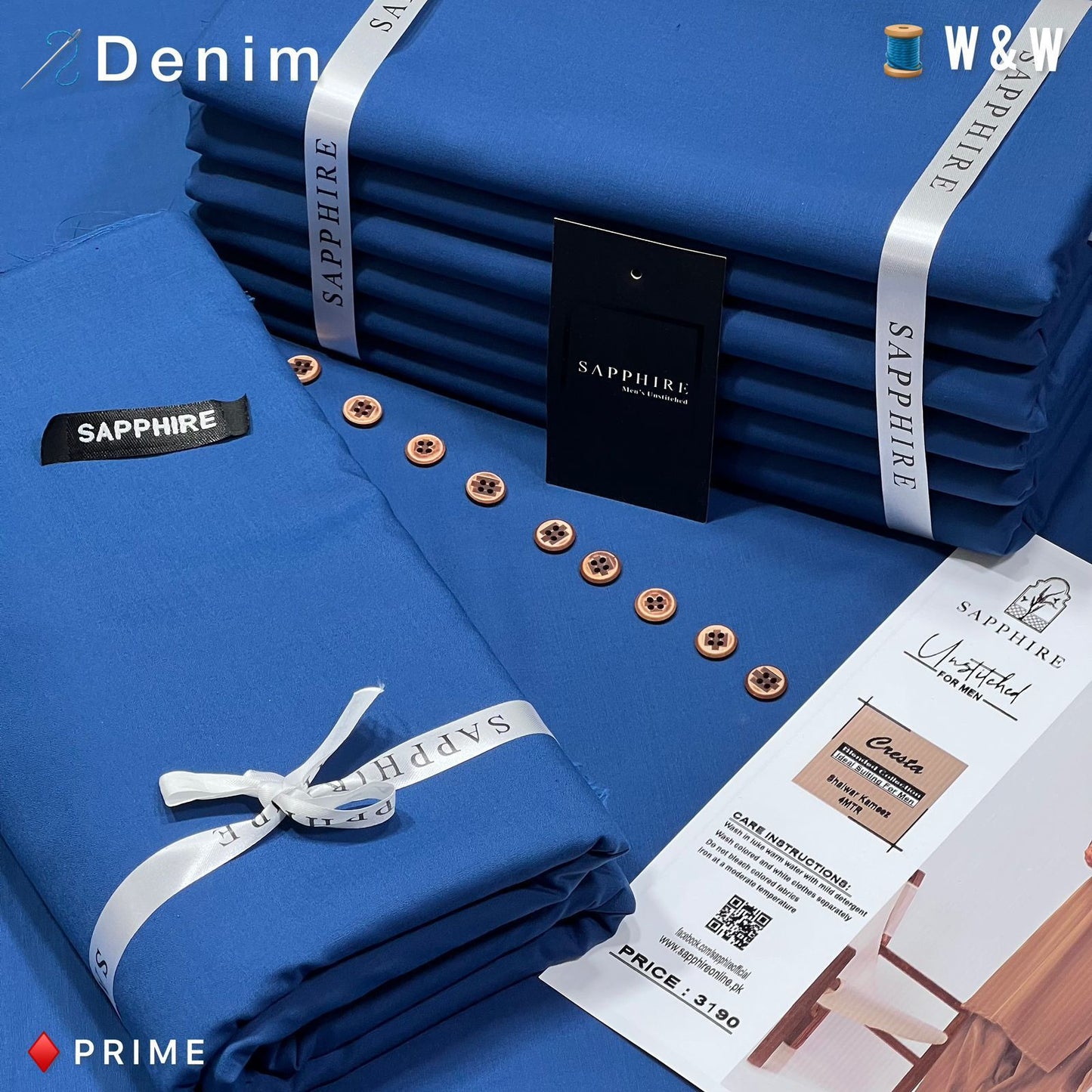 Sapphire Premium Wash & Wear