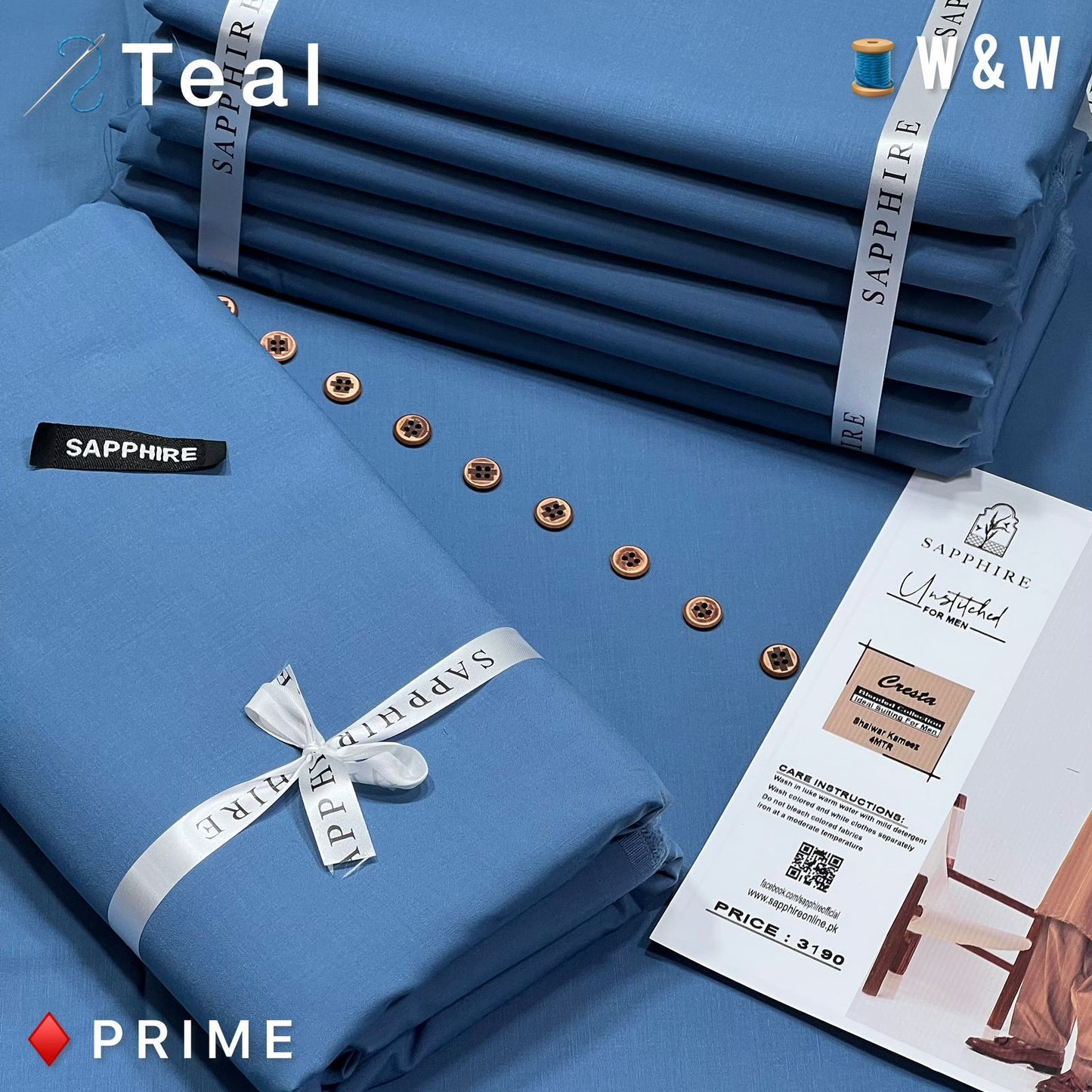 Sapphire Premium Wash & Wear