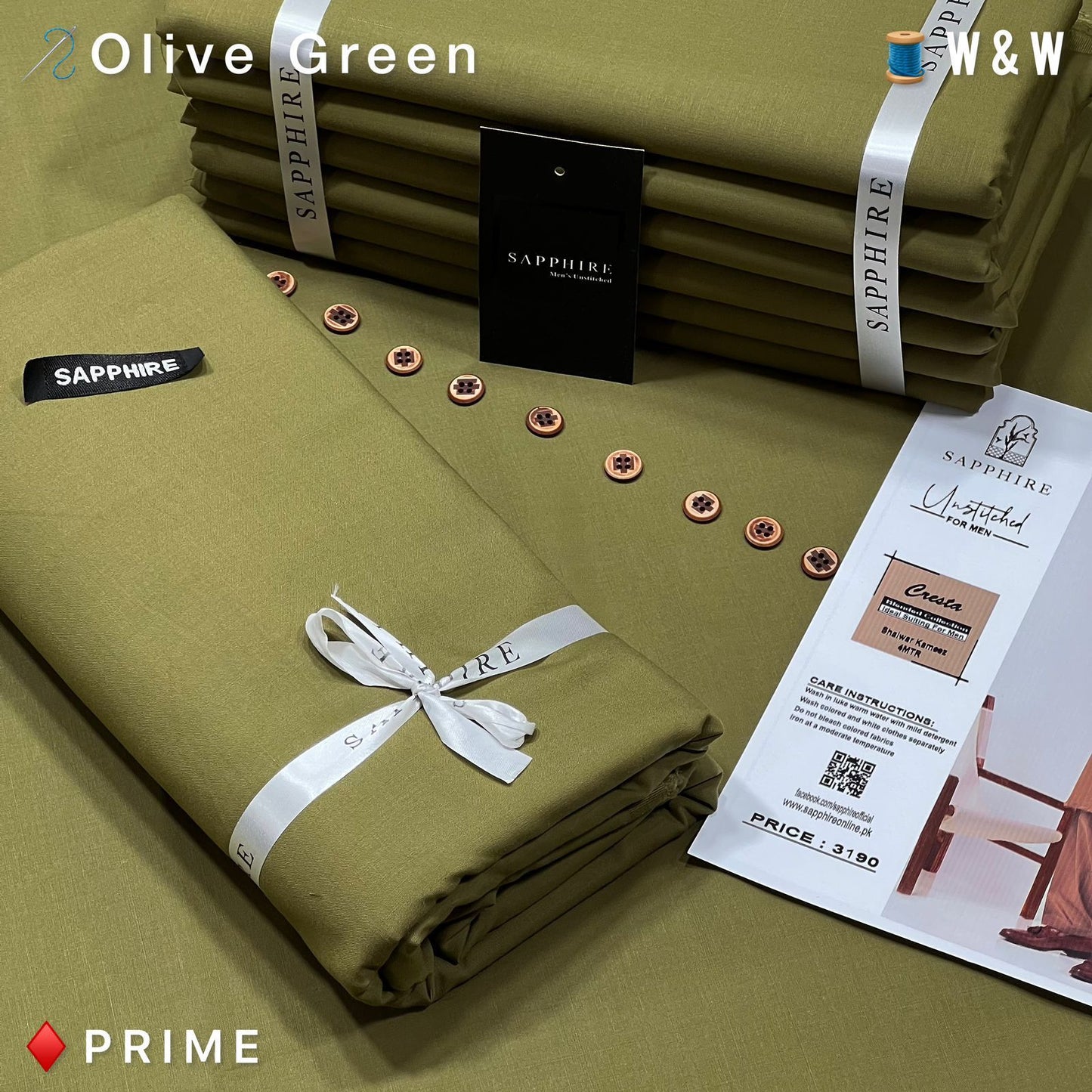 Sapphire Premium Wash & Wear