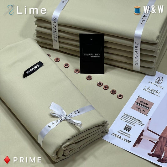 Sapphire Premium Wash & Wear | LIME