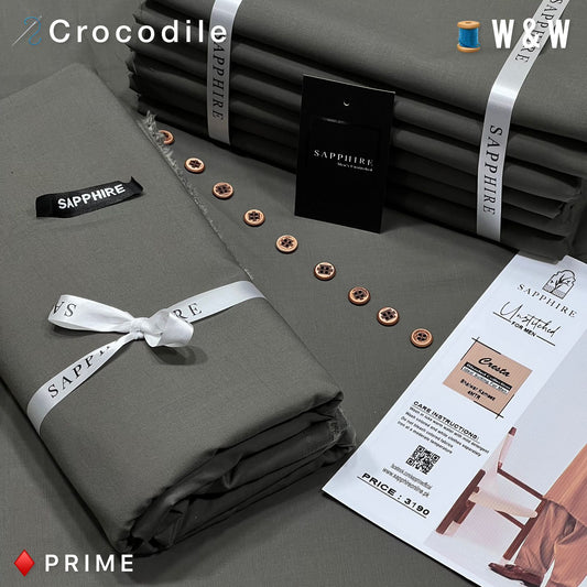Sapphire Premium Wash & Wear | Crocodile