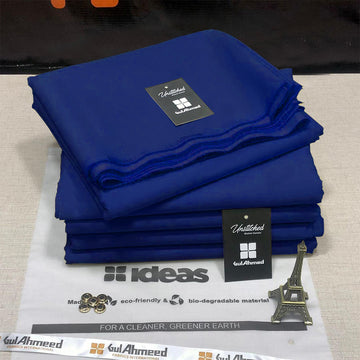Gul Ahmed Premium Wash & Wear - Royal Blue