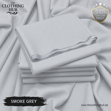 Ideas Wash & Wear Suit Fabric – Smoke Grey
