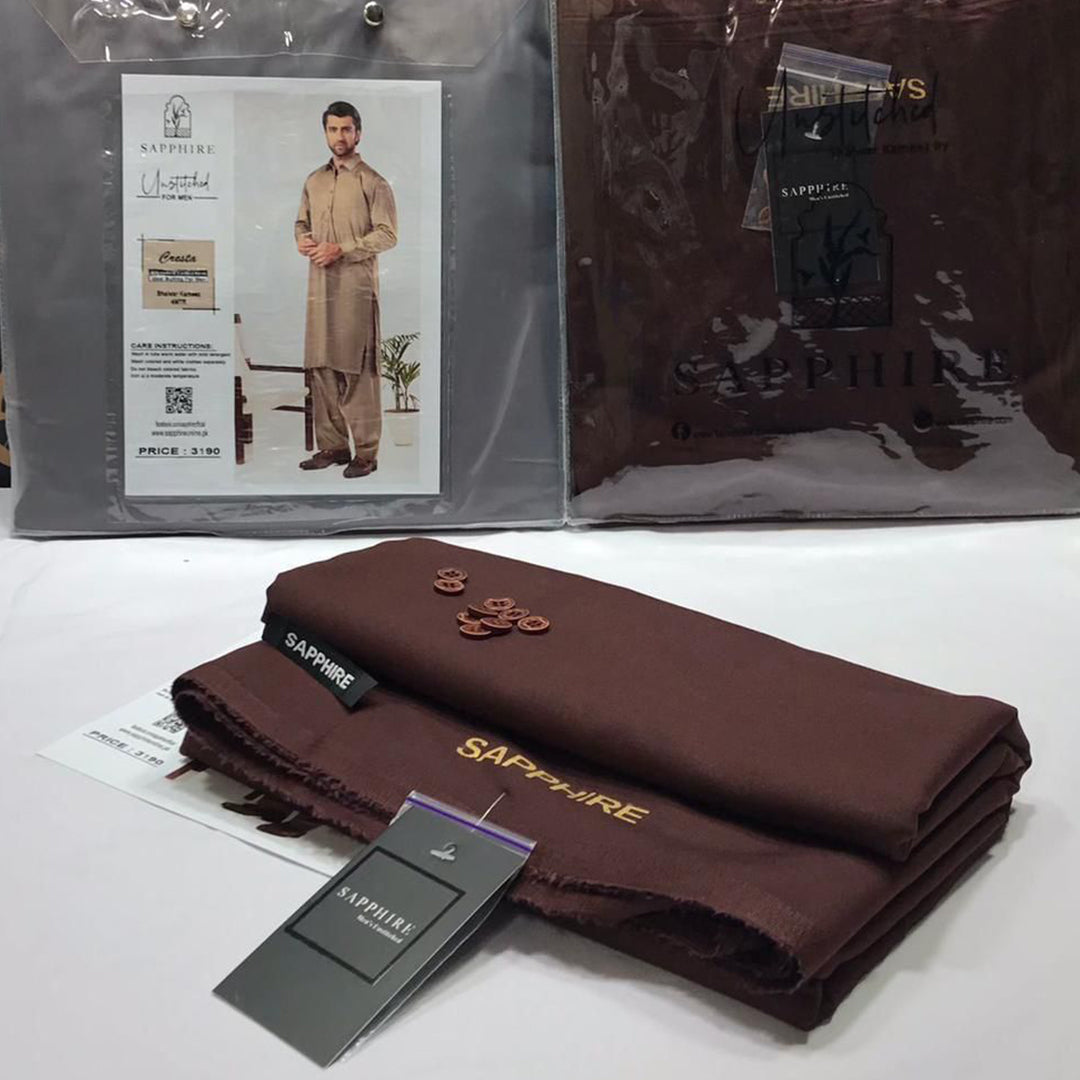 Sapphire Premium Wash & Wear | Wine Maroon