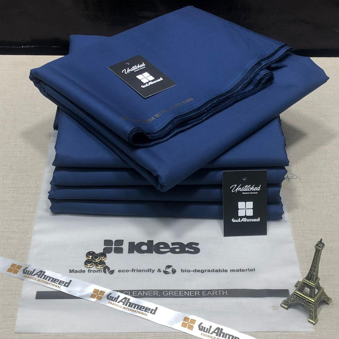 Gul Ahmed Premium Wash & Wear - Imran Khan (NAVY)