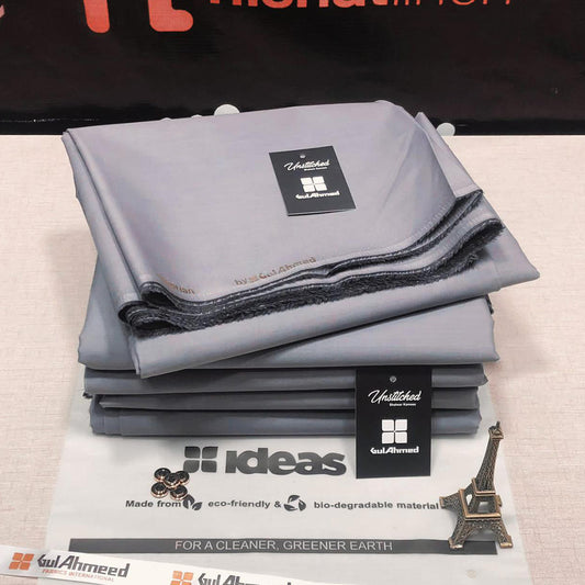 Gul Ahmed Premium Wash & Wear - Smoky Grey